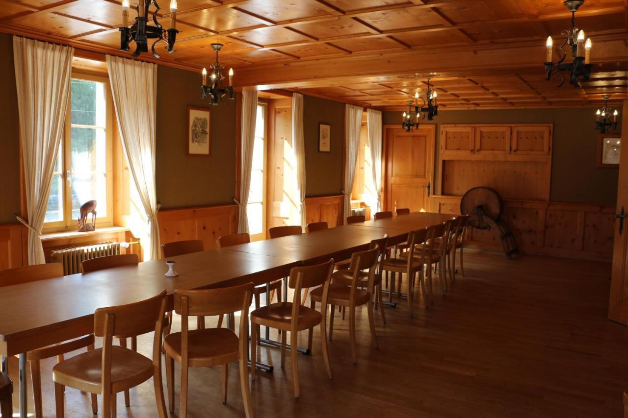 Auberge De L'Ange Albeuve Eksteriør bilde