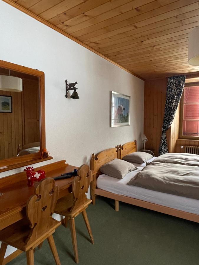 Auberge De L'Ange Albeuve Eksteriør bilde