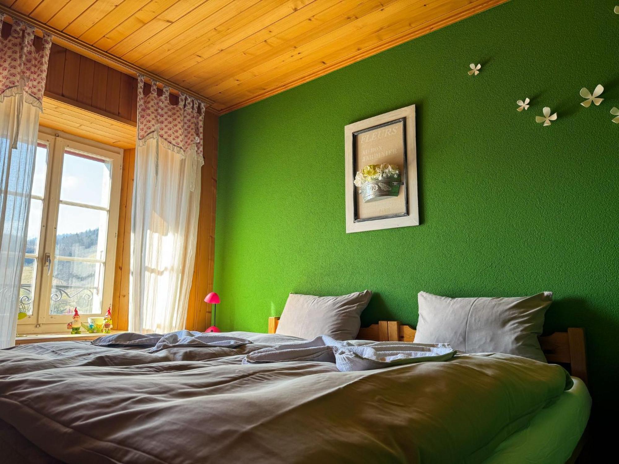 Auberge De L'Ange Albeuve Eksteriør bilde